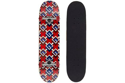 gucci geometric skateboard deck.